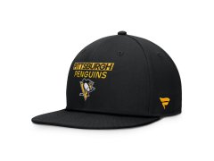 Pittsburgh Penguins čepice flat kšiltovka AP Rink Prime Structured Mid Crown Adj. Squarevisor Snapback