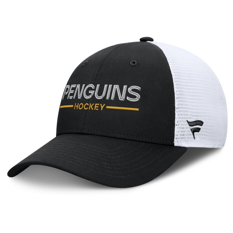 Pittsburgh Penguins čepice baseballová kšiltovka Authentic Pro A/Cap Structured Adj. Meshback - Pittsburgh Penguins kšiltovky, čepice, rukavice