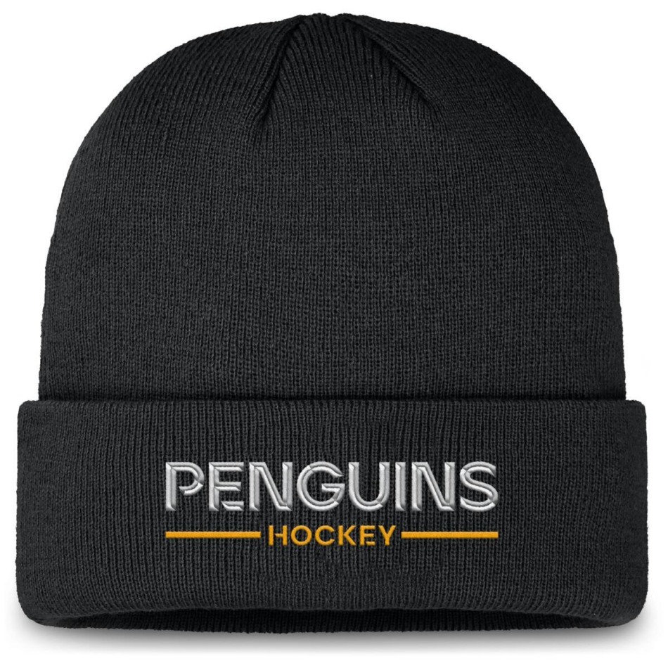 Pittsburgh Penguins zimní čepice Authentic Pro A/Cap Cuffed - Pittsburgh Penguins kšiltovky, čepice, rukavice
