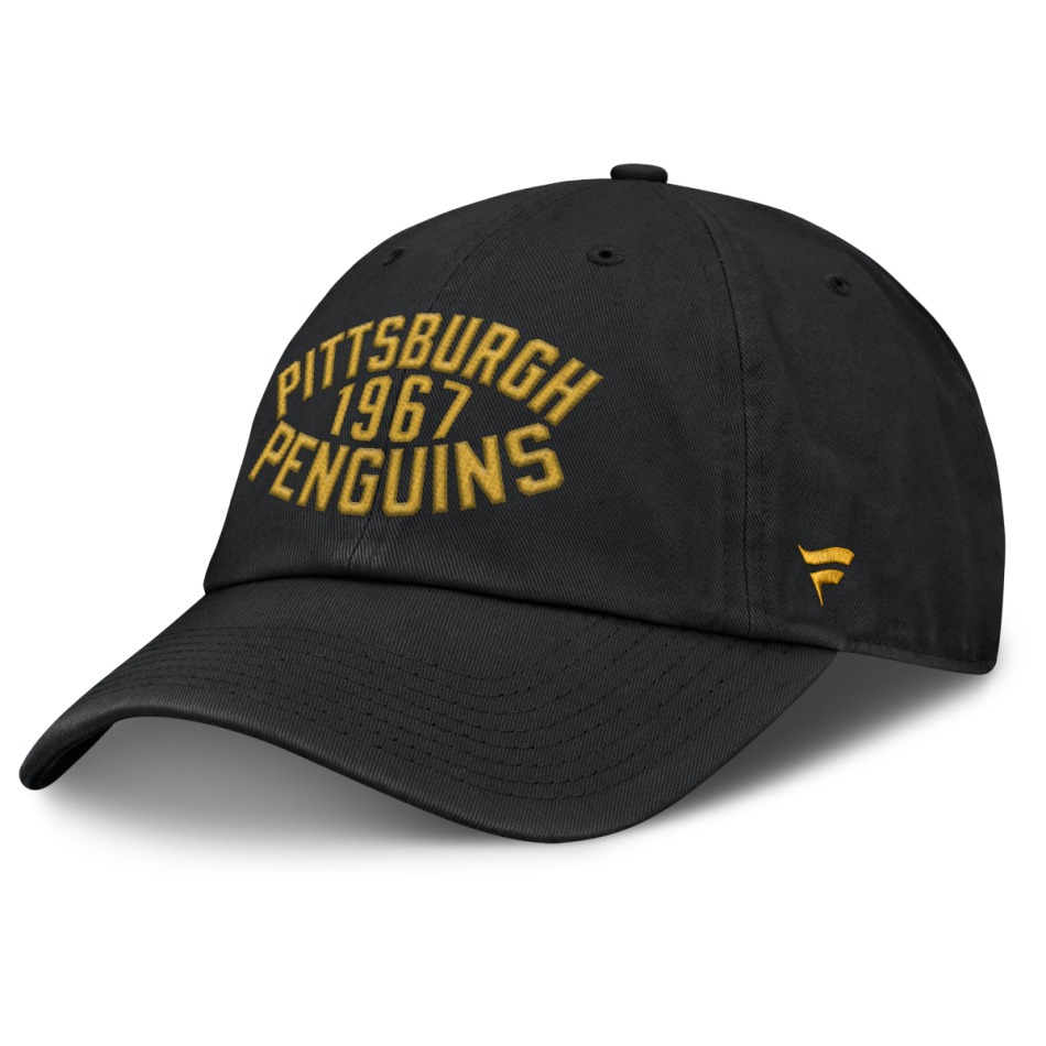 Pittsburgh Penguins čepice baseballová kšiltovka Archer Unstructured Adjustable - Pittsburgh Penguins kšiltovky, čepice, rukavice