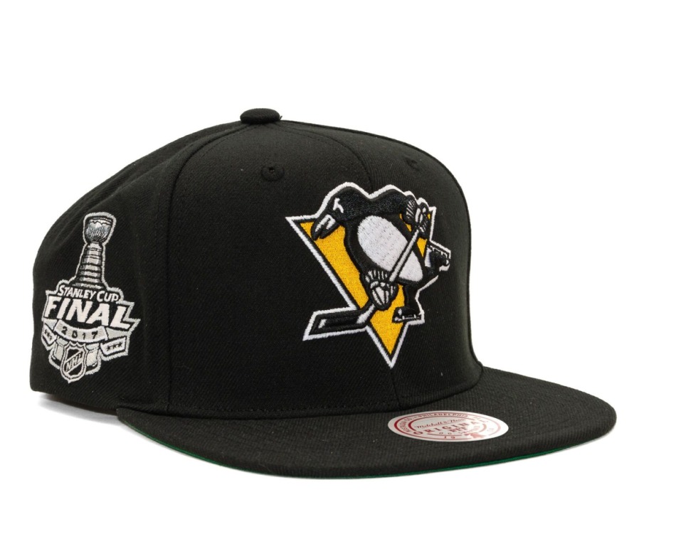 Pittsburgh Penguins čepice flat kšiltovka Top Spot Snapback - Pittsburgh Penguins kšiltovky, čepice, rukavice