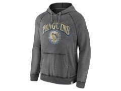 Pittsburgh Penguins pánská mikina s&nbsp;kapucí True Classics Washed Pullover Hoodie grey