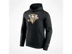 Pittsburgh Penguins pánská mikina s&nbsp;kapucí Chrome Graphic Hoodie Black