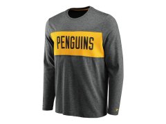 Pittsburgh Penguins pánské tričko s&nbsp;dlouhým rukávem back to basics