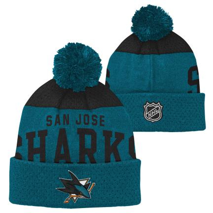 San Jose Sharks dětská zimní čepice Stetchark Knit