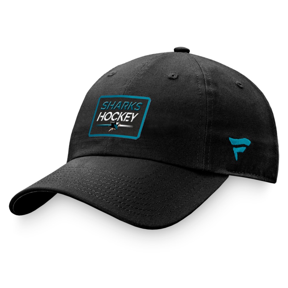 San Jose Sharks čepice baseballová kšiltovka Authentic Pro Prime Graphic Unstructured Adjustable black - San Jose Sharks kšiltovky, čepice, rukavice