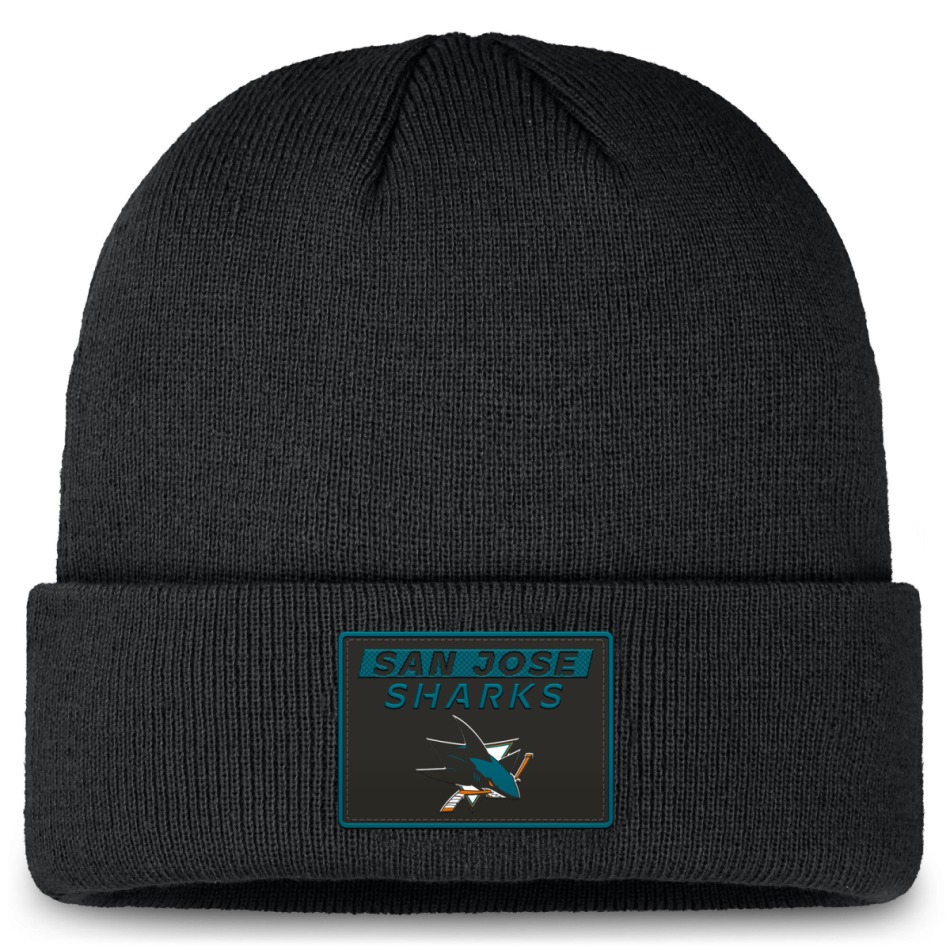 San Jose Sharks zimní čepice Authentic Pro Rink Prime Cuffed Beanie - San Jose Sharks kšiltovky, čepice, rukavice