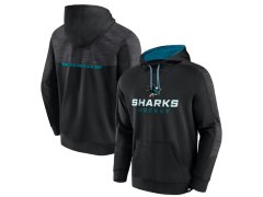 San Jose Sharks pánská mikina s&nbsp;kapucí Poly Fleece POH black