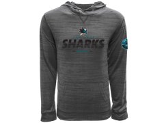 San Jose Sharks pánská mikina s kapucí grey Static Hood
