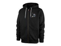 San Jose Sharks pánská mikina s&nbsp;kapucí back check 47 morris full zip hood