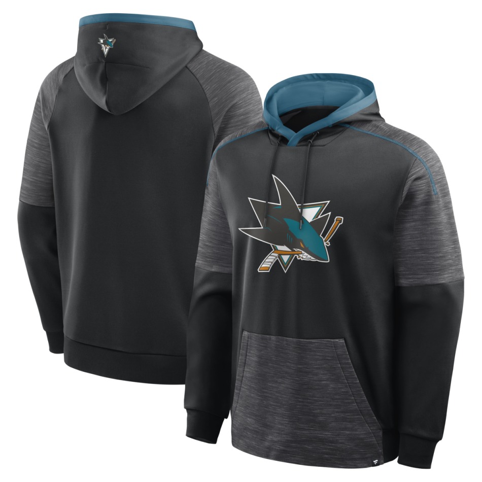 San Jose Sharks pánská mikina s kapucí Goaltender