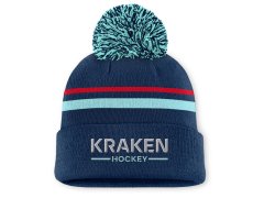 Seattle Kraken dámská zimní čepice Authentic Pro W/Cap Cuffed Pom Beanie