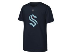 Dětské tričko Matty Beniers #10 Seattle Kraken NHL Flat Name & Number Short Sleeve Cotton