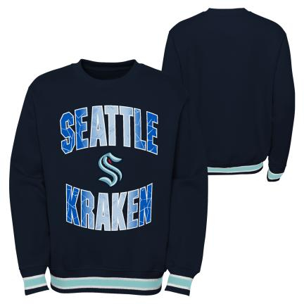 Seattle Kraken dětská mikina Classic Blueliner Crew Neck - Seattle Kraken dětské oblečení