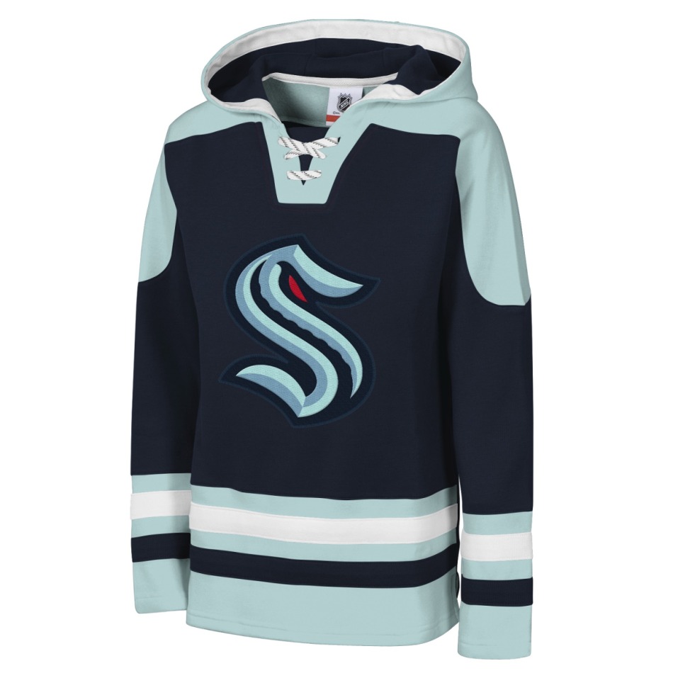 Seattle Kraken dětská mikina s&nbsp;kapucí NHL Ageless Must Have – Home Pullover - Seattle Kraken dětské oblečení