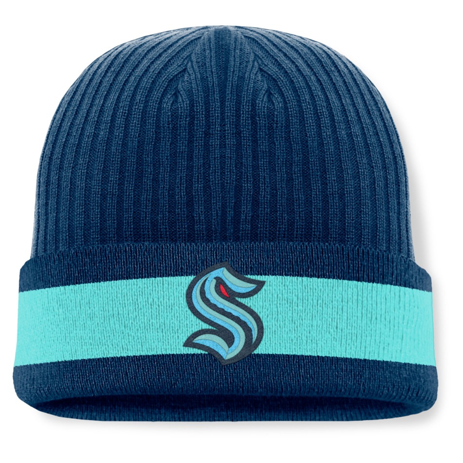 Seattle Kraken zimní čepice A/CAP Beanie Cuff - Seattle Kraken kšiltovky, čepice, rukavice