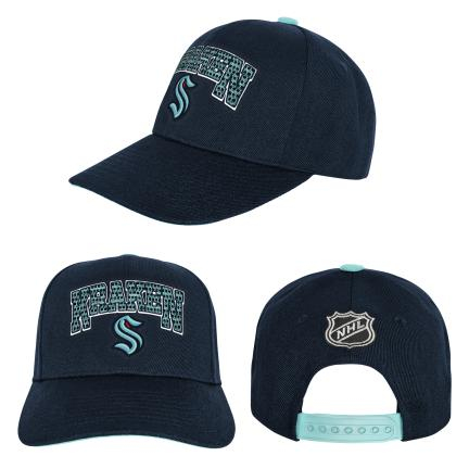 Seattle Kraken dětská čepice flat kšiltovka Essentials Procrown