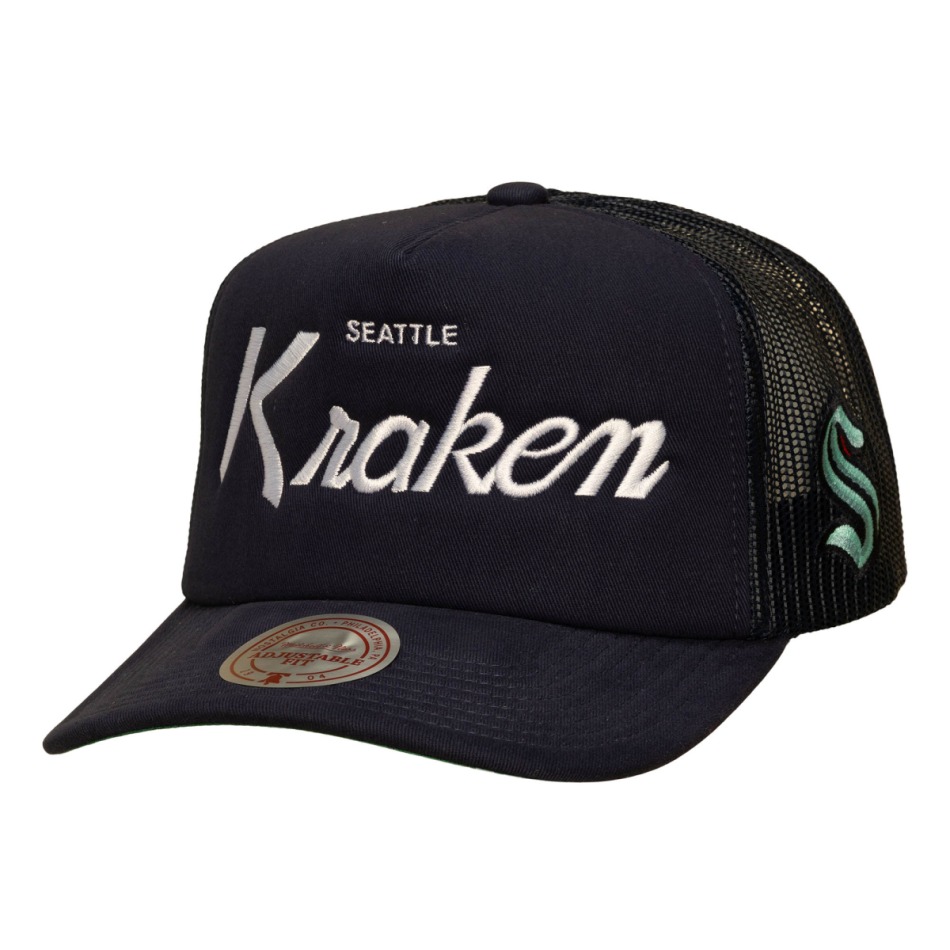 Seattle Kraken čepice baseballová kšiltovka NHL Head Coach Trucker - Seattle Kraken kšiltovky, čepice, rukavice