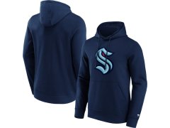 Seattle Kraken pánská mikina s&nbsp;kapucí Primary Logo Graphic navy