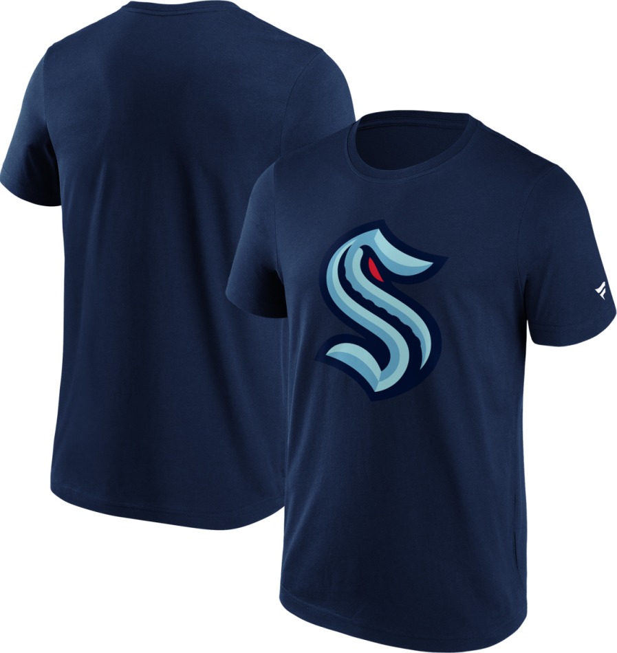 Seattle Kraken pánské tričko Primary Logo Graphic navy - Seattle Kraken trička, polo trička, košile