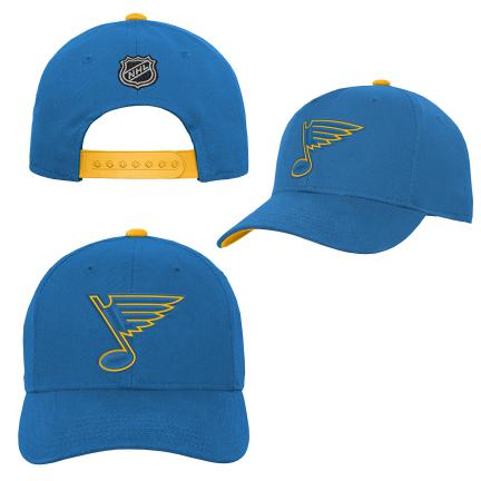 St. Louis Blues dětská čepice baseballová kšiltovka Precurved Snap