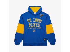 St. Louis Blues pánská mikina s&nbsp;kapucí Retro Fleece Current Logo