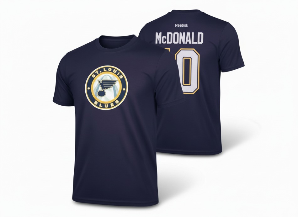 St. Louis Blues pánské tričko Andy McDonald #10 navy