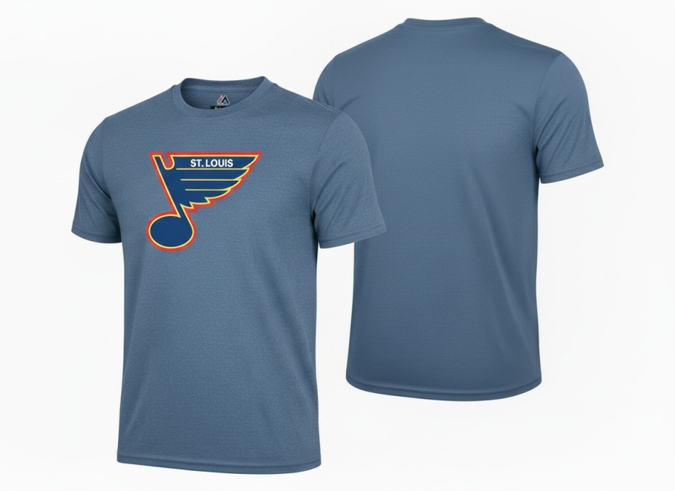 St. Louis Blues pánské tričko Tek Patch blue