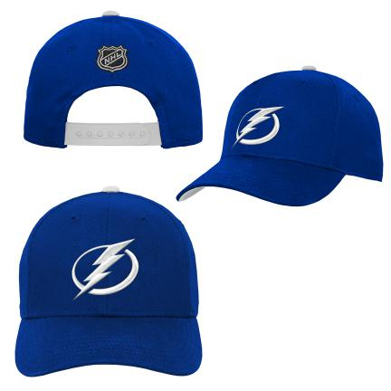 Tampa Bay Lightning dětská čepice baseballová kšiltovka Precurved Snap