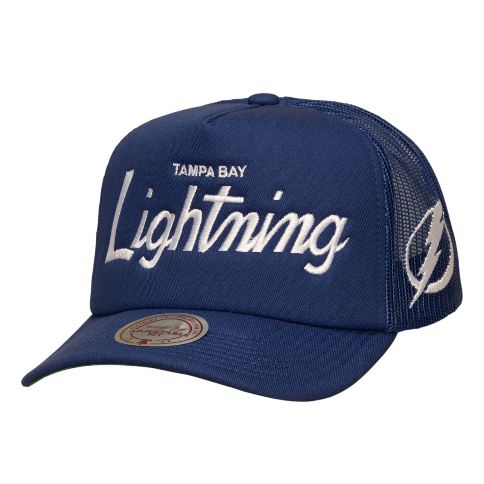 Tampa Bay Lightning čepice baseballová kšiltovka NHL Head Coach Trucker - Tampa Bay Lightning kšiltovky, čepice, rukavice