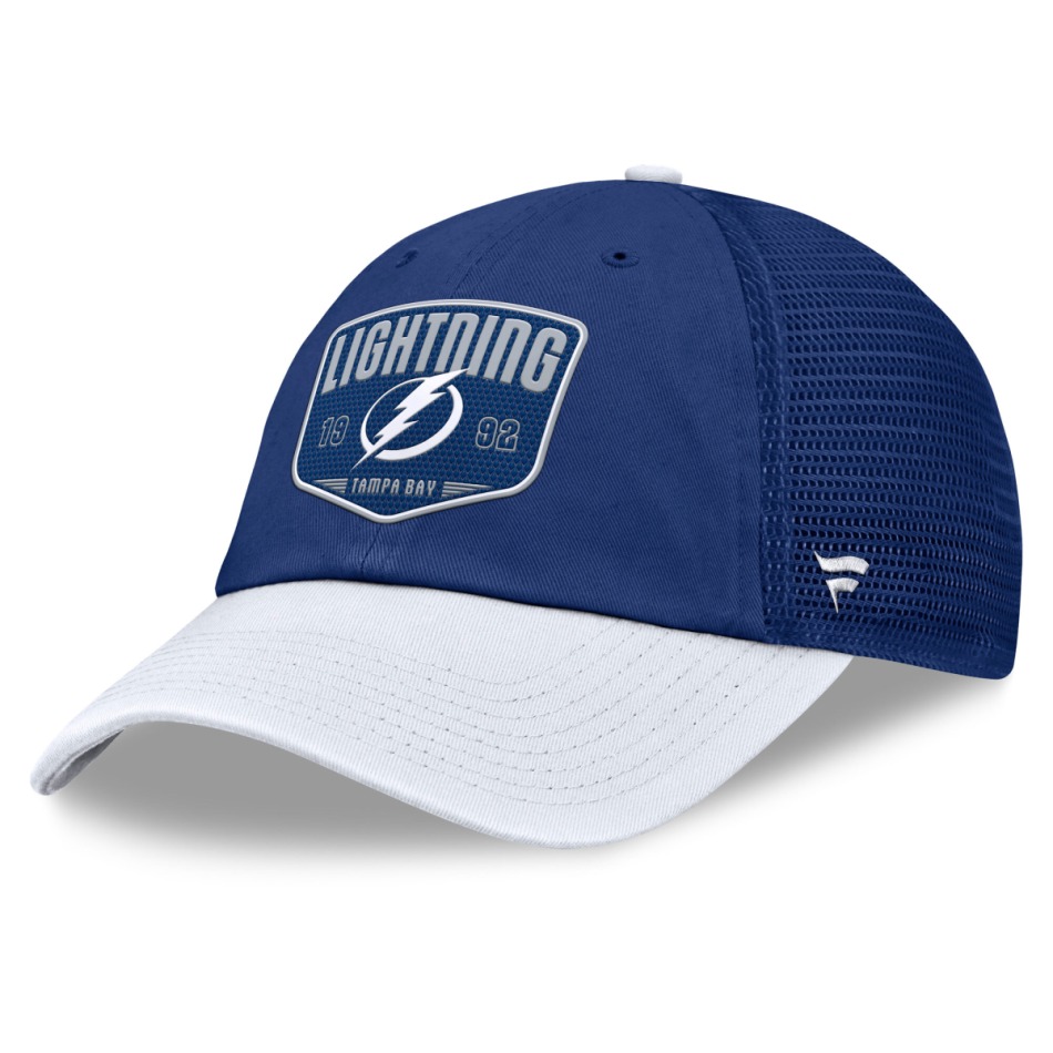 Tampa Bay Lightning čepice baseballová kšiltovka A/CAP Structured Adjustable Meshback - Tampa Bay Lightning kšiltovky, čepice, rukavice