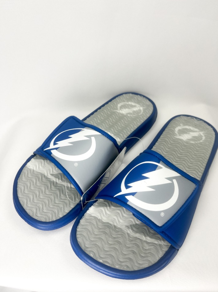 Tampa Bay Lightning pánské pantofle Colorblock Slipper - Tampa Bay Lightning ostatní modní doplňky