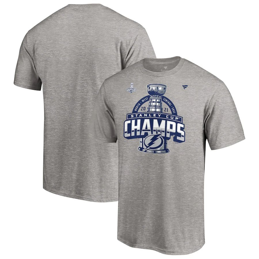 Tampa Bay Lightning pánské tričko 2021 Stanley Cup Champions Locker Room