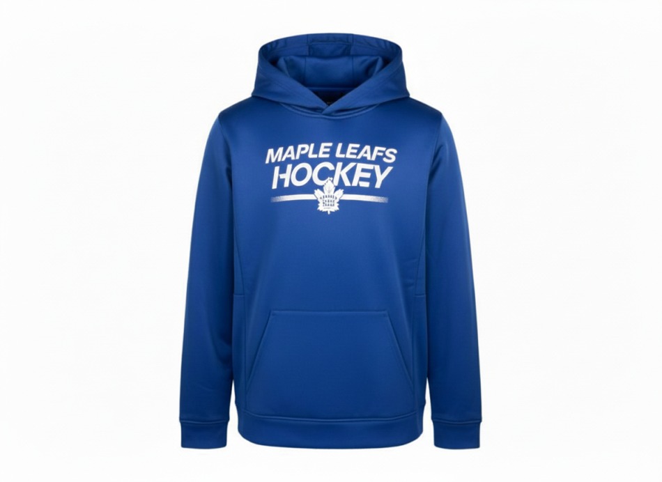 Toronto Maple Leafs dětská mikina s kapucí Authentic Pro Hoodie Po Hood