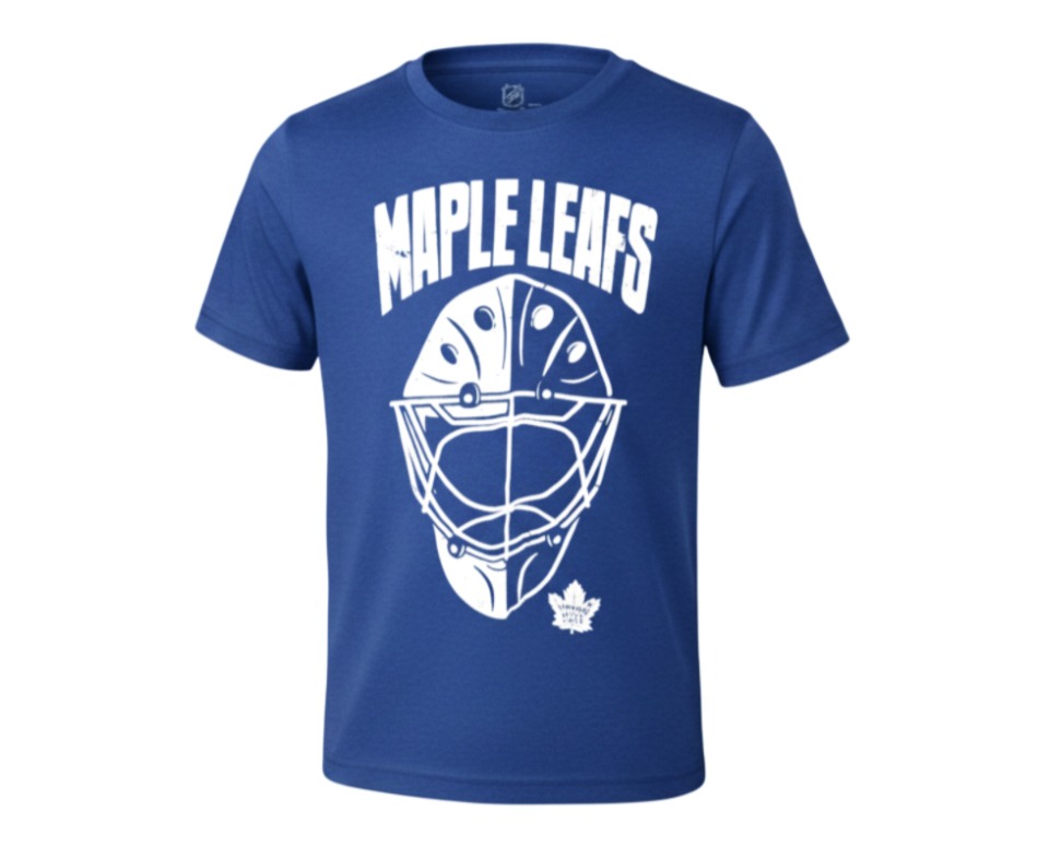 Toronto Maple Leafs dětské tričko Torwart Mask blue - Toronto Maple Leafs dětské oblečení