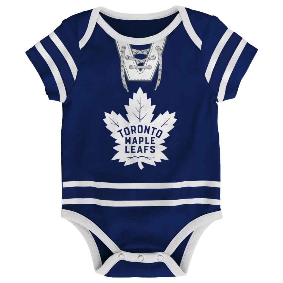 Dětské body Toronto Maple Leafs NHL Hockey Pro Creeper – Blank
