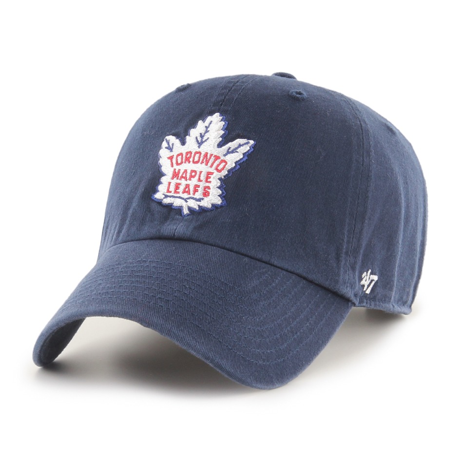 Toronto Maple Leafs čepice baseballová kšiltovka 47 CLEAN UP navy
