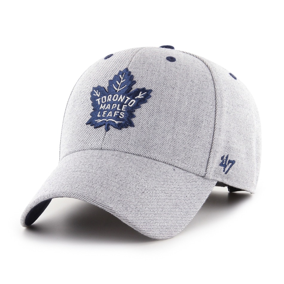 Toronto Maple Leafs čepice baseballová kšiltovka Storm Cloud 47 MVP gray