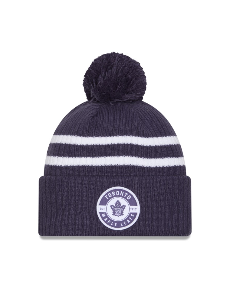 Toronto Maple Leafs zimní čepice New Era Cold Winter - Toronto Maple Leafs kšiltovky, čepice, rukavice