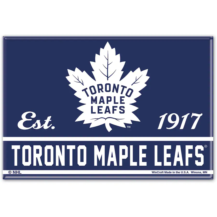 Toronto Maple Leafs magnetka logo - Toronto Maple Leafs ostatní suvenýry