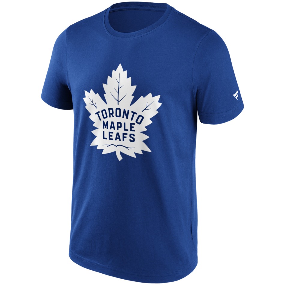 Toronto Maple Leafs pánské tričko Primary Logo Graphic T-Shirt blue - Toronto Maple Leafs trička, polo trička, košile