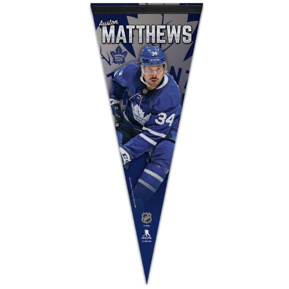 Toronto Maple Leafs vlajka Auston Matthews Premium Pennant - Toronto Maple Leafs vlajky, plakáty