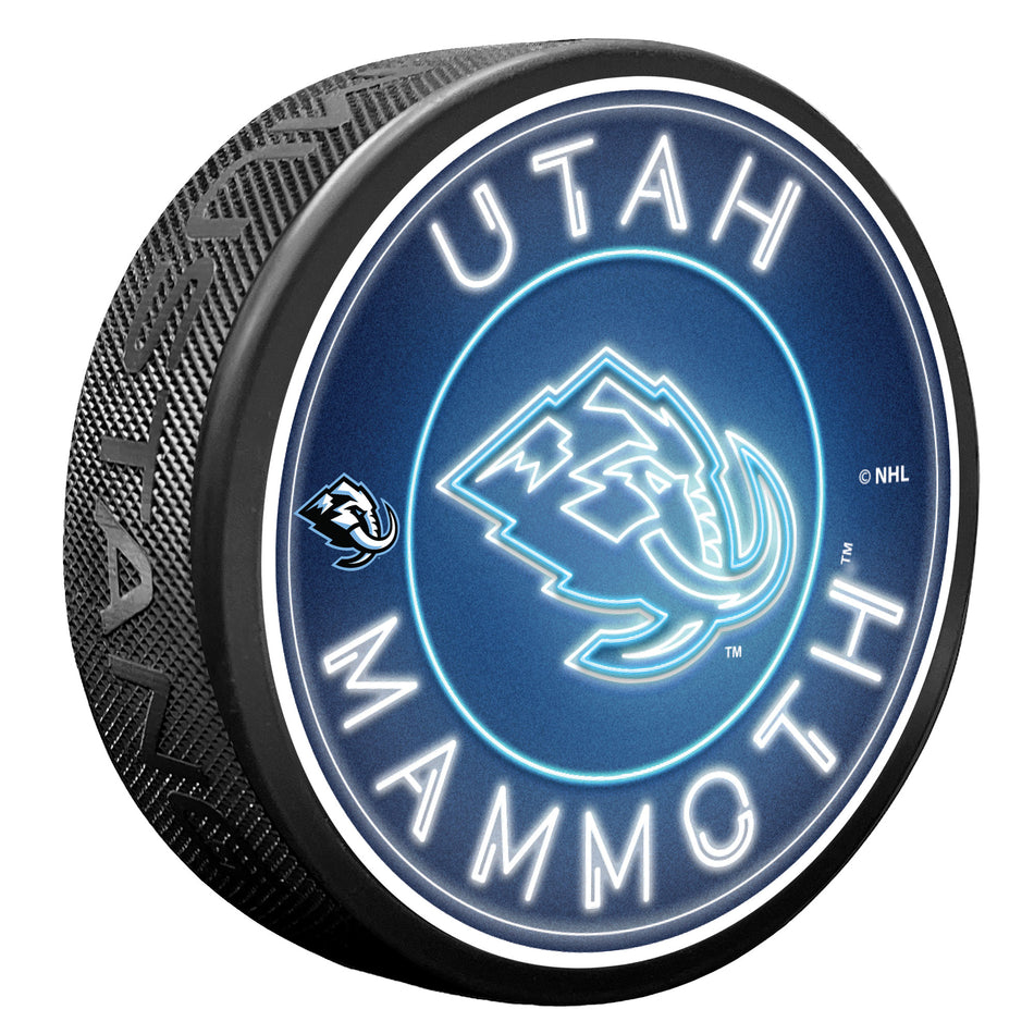 Utah Hockey Club puk Neon - Utah Hockey Club hokejové vybavení