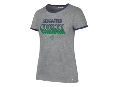 Vancouver Canucks dámské tričko Letter Ringer grey