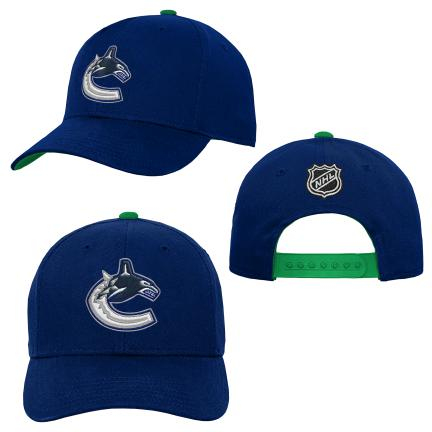 Vancouver Canucks dětská čepice baseballová kšiltovka Precurved Snap