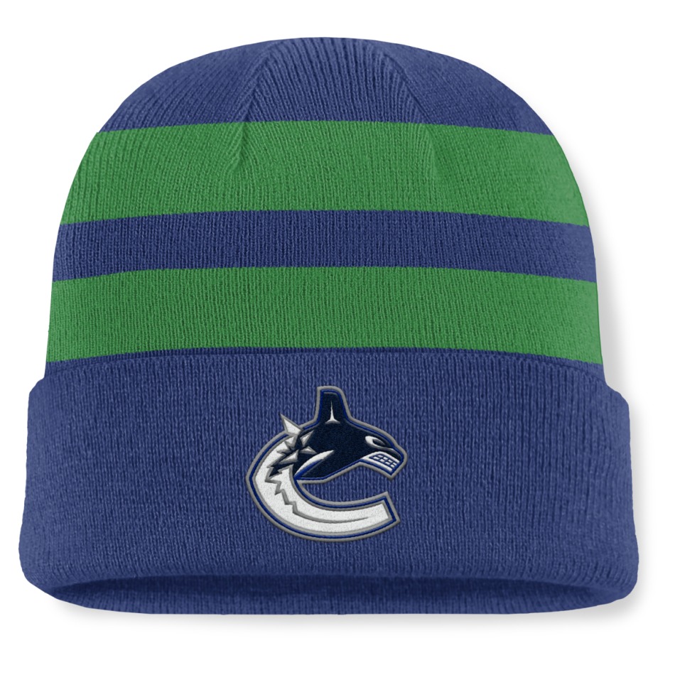 Vancouver Canucks zimní čepice Swipe Cuffed - Vancouver Canucks kšiltovky, čepice, rukavice