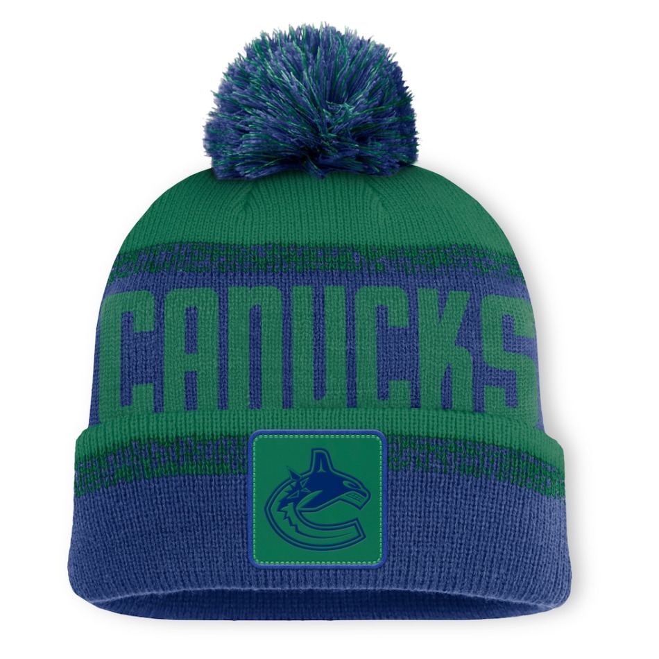 Vancouver Canucks zimní čepice Thrive Cuffed Pom