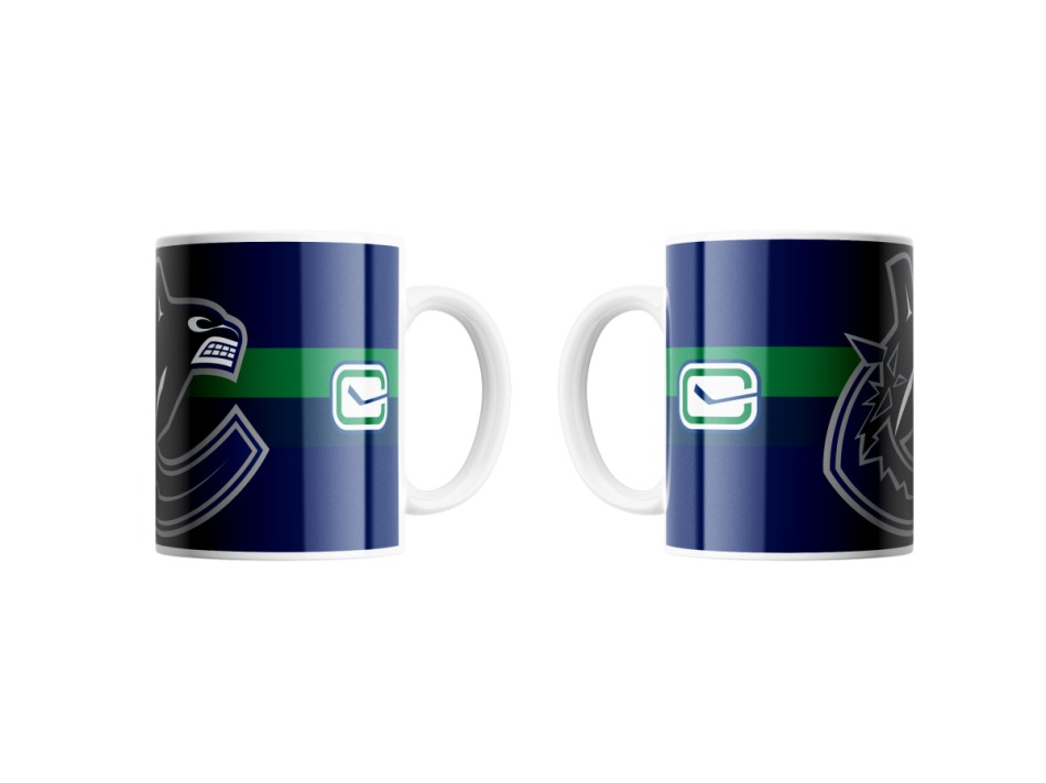 Vancouver Canucks hrníček TRIPLE LOGO - Vancouver Canucks sklenice, hrníčky, misky
