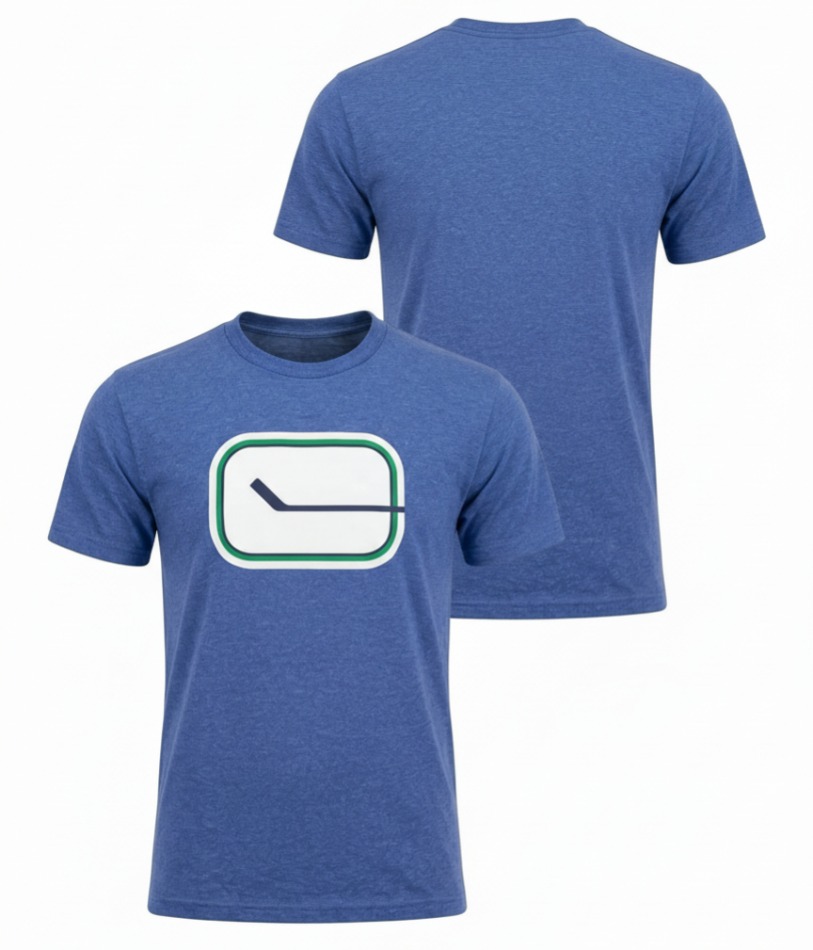 Vancouver Canucks pánské tričko Tek Patch blue