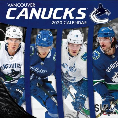 Vancouver Canucks kalendář 2020 Wall